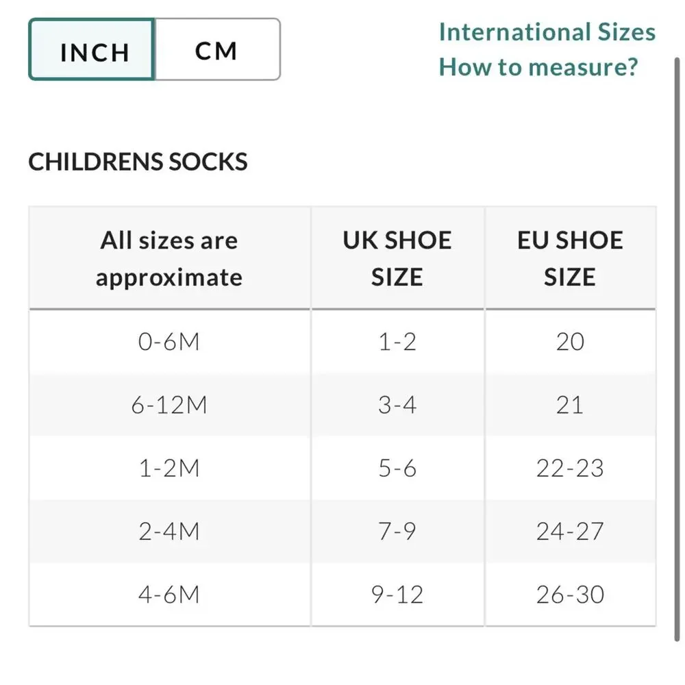 Jojo Maman Bebe Wellie Liner Socks